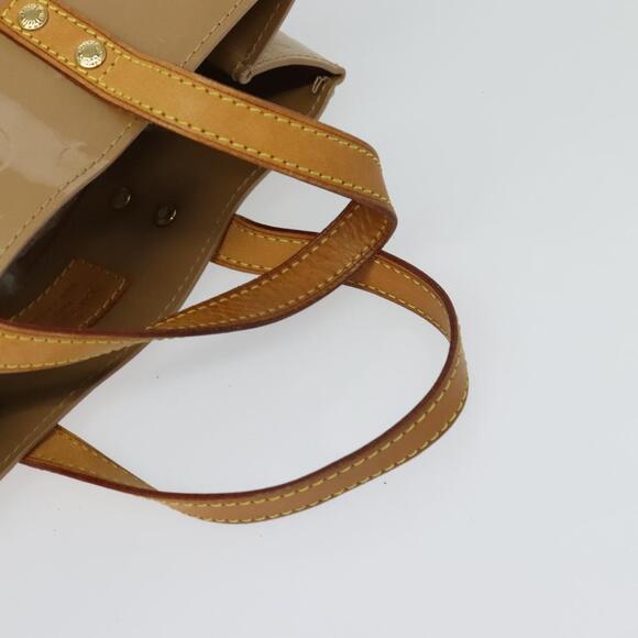 LOUIS VUITTON Monogram Vernis Reade PM Hand Bag Noisette M91334 - Picture 7 of 12